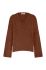 13307 Liana vneck pullover 1300 caramel