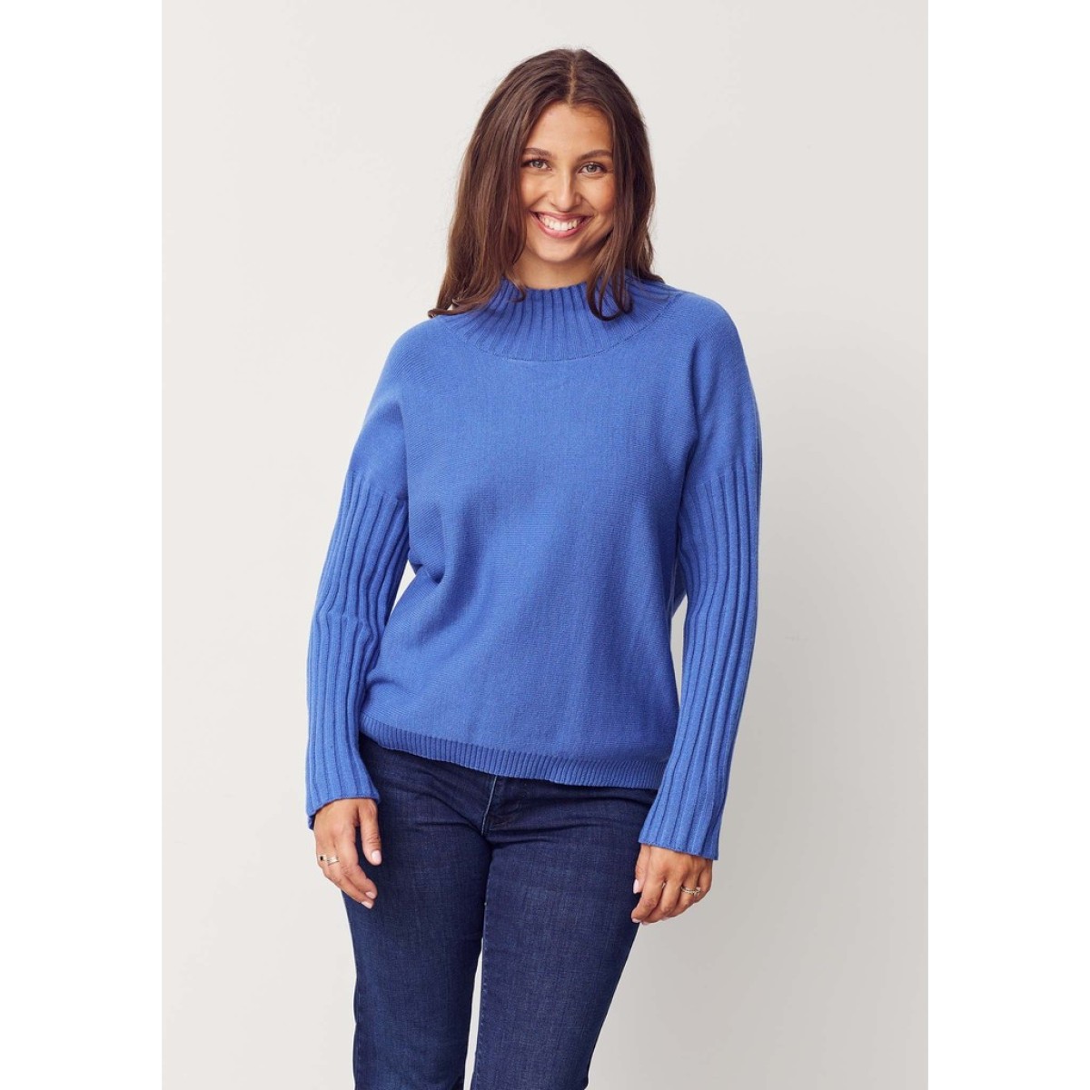 57790 Kaddy Knit Pull Blue 57790 Kaddy Knit Pull Blue